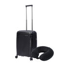 Kit maleta de cabina + almohada Black image number 1